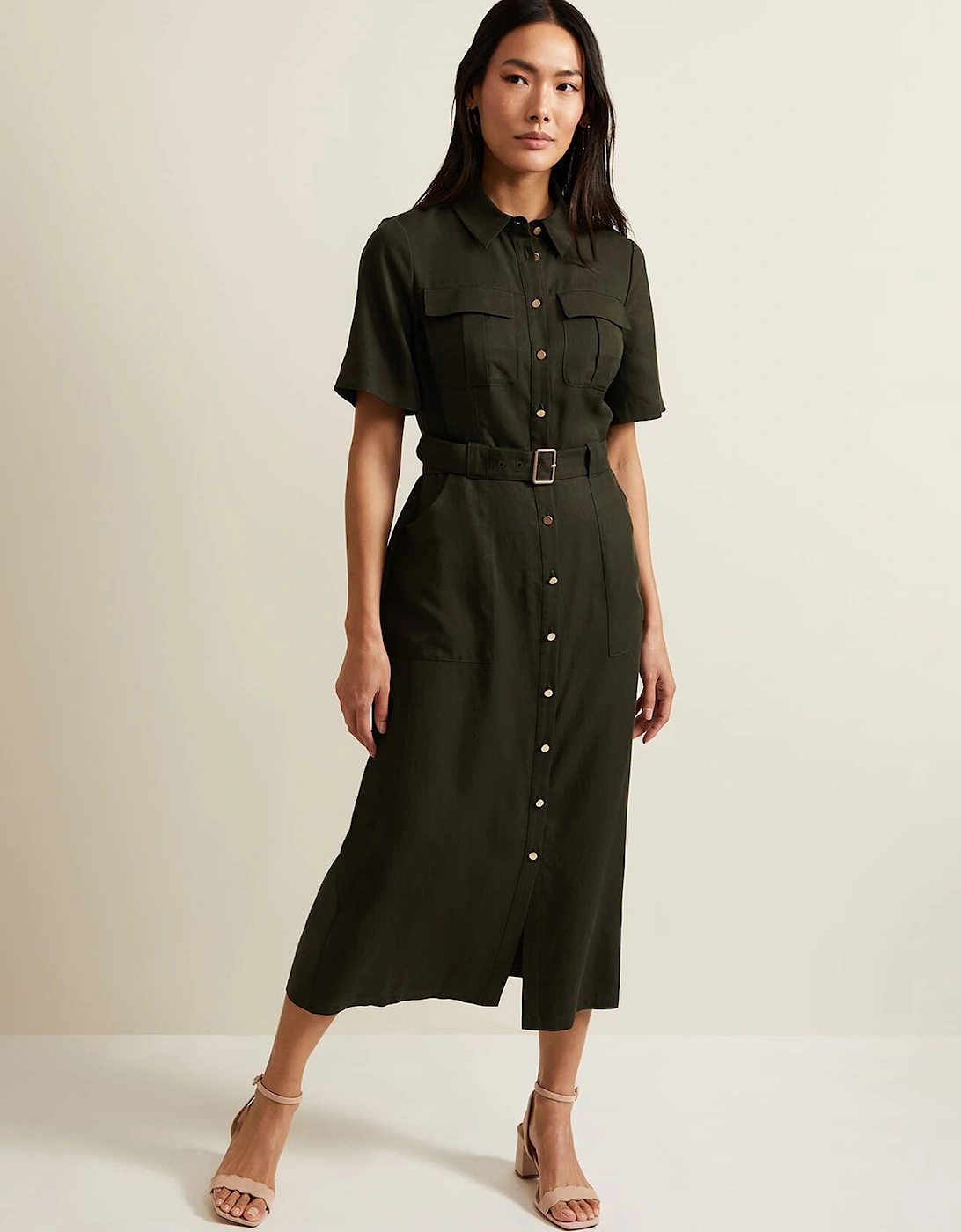 Willow Midi Utility Dress, 7 of 6