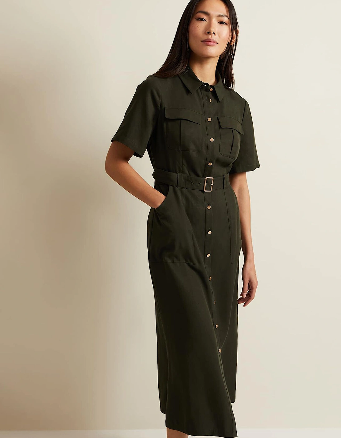 Willow Midi Utility Dress