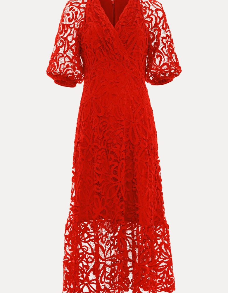 Senna Lace Midi Dress