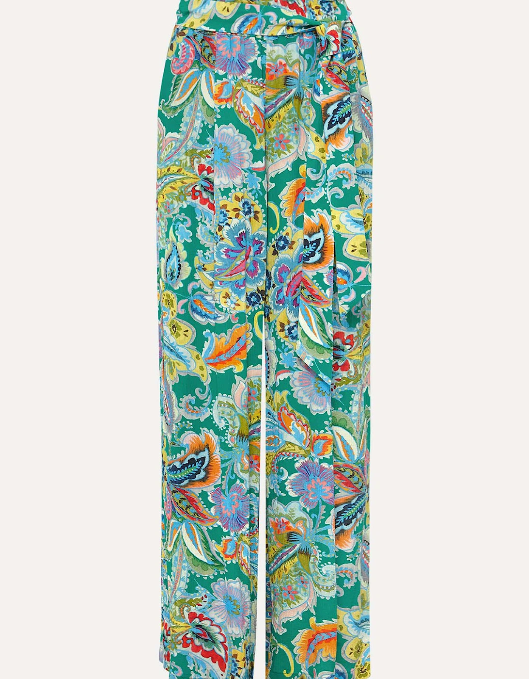 Paisley Wide Leg Trousers