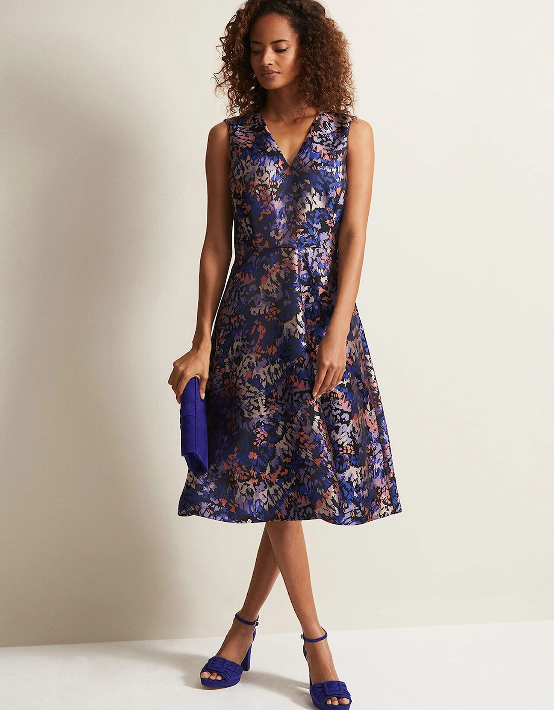 Adonia Abstract Jacquard Dress