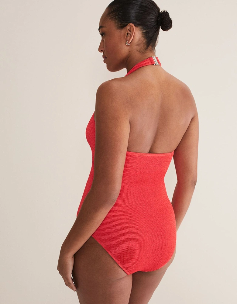 Red Halterneck Swimsuit