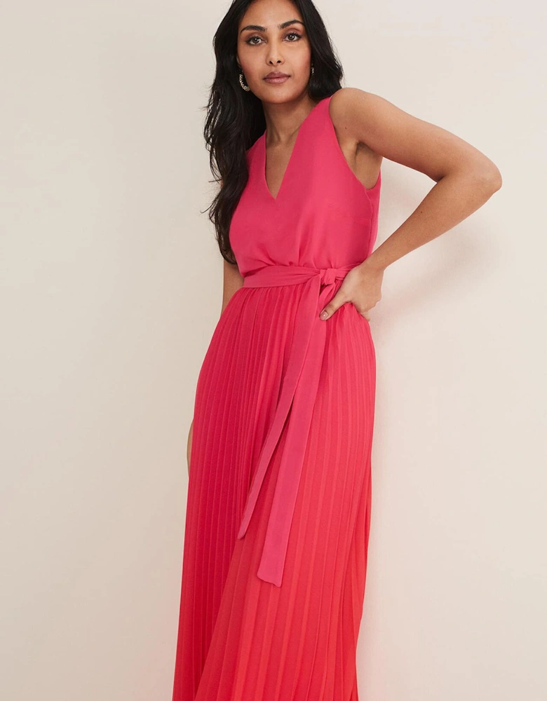 Petite Piper Ombre Maxi  Dress