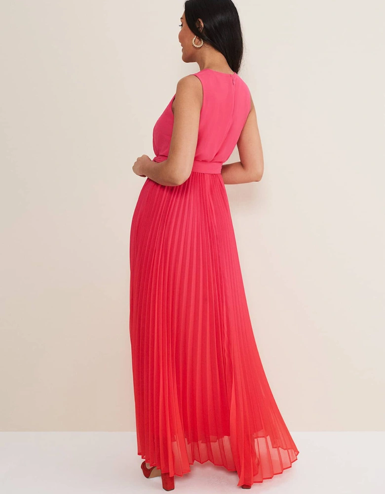 Petite Piper Ombre Maxi  Dress