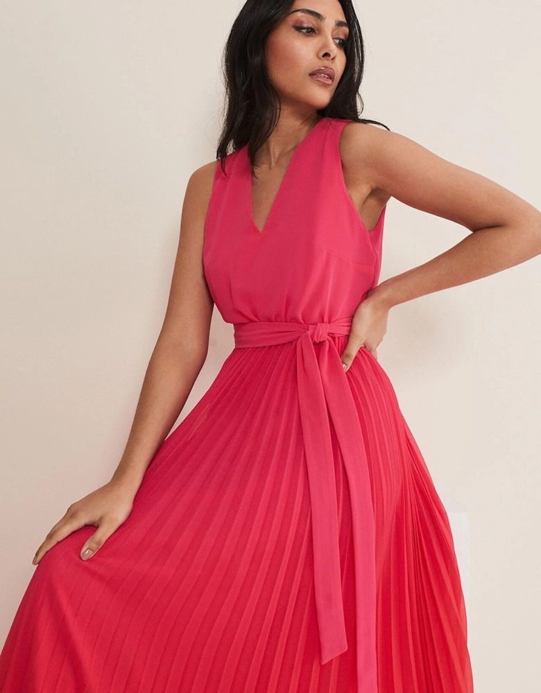 Petite Piper Ombre Maxi  Dress