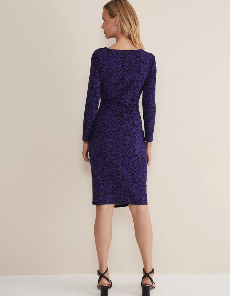 Theadora Jersey Midi Dress