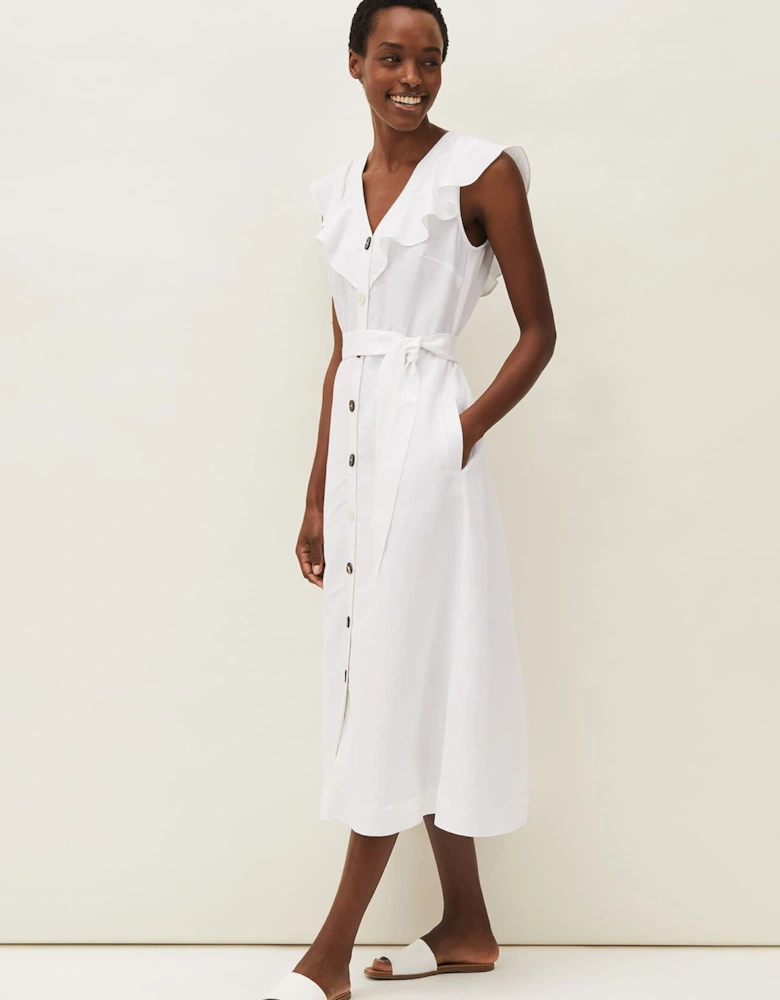 Jemima Linen Shirt Dress