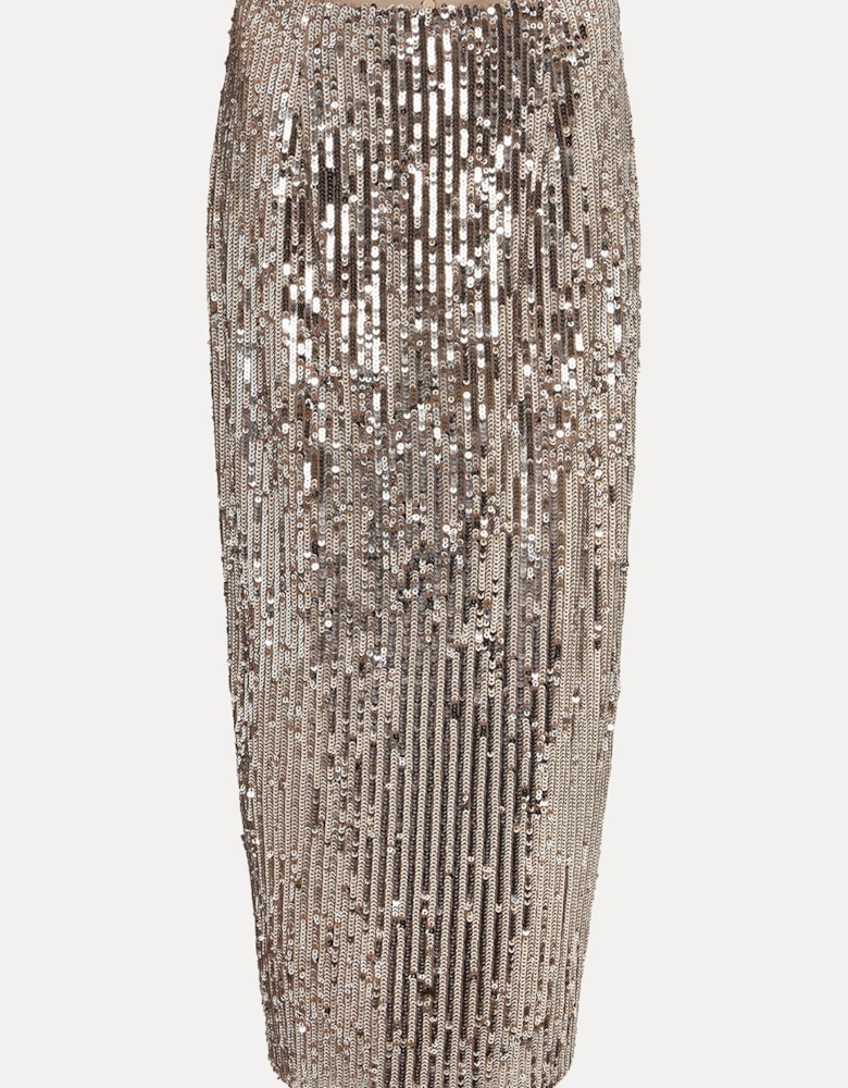 Milani Sequin Pencil Midi Skirt