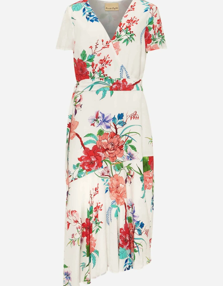 Evadine Floral Tea Dress