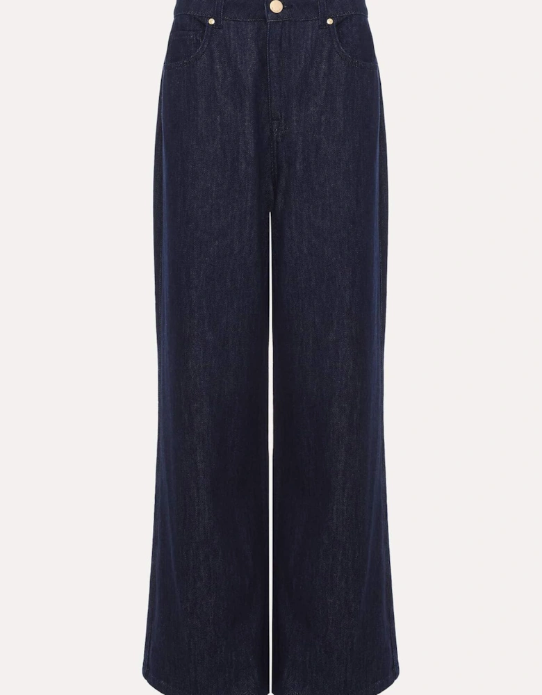 Liana Dark Wash Wide Leg Jean