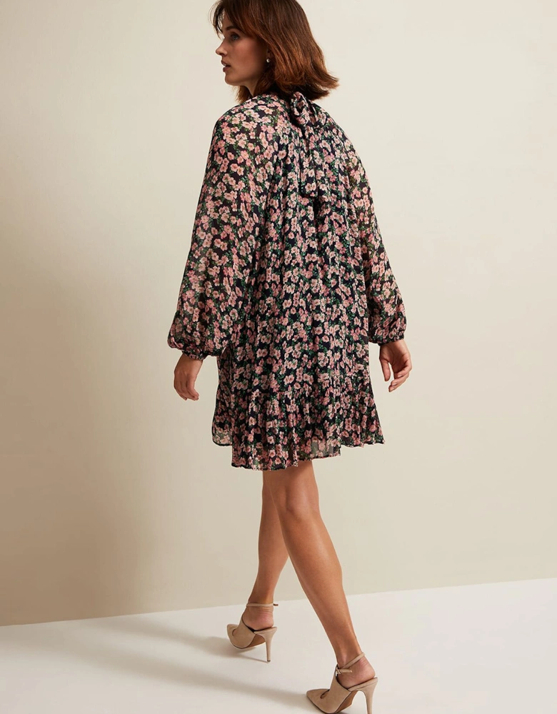 Betty Floral Print Swing Dress