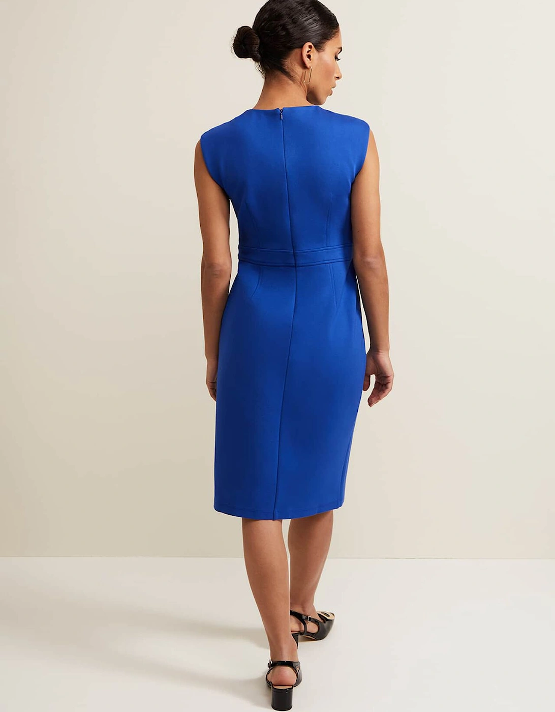 Karmie Ponte Fitted Pencil Dress Petite