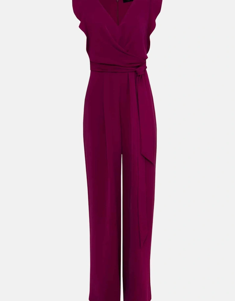 Petite Ayla Ruffle Jumpsuit