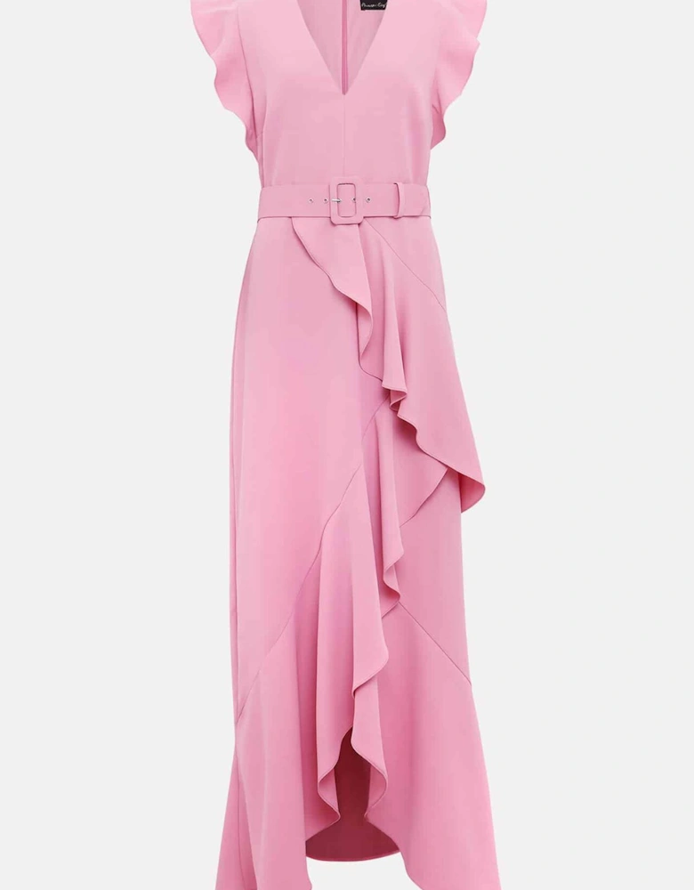 Phoebe Frill Maxi Dress