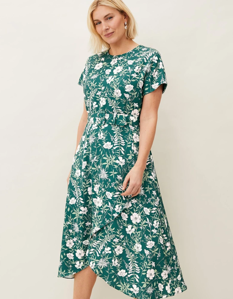 Dee Floral Frill Dress