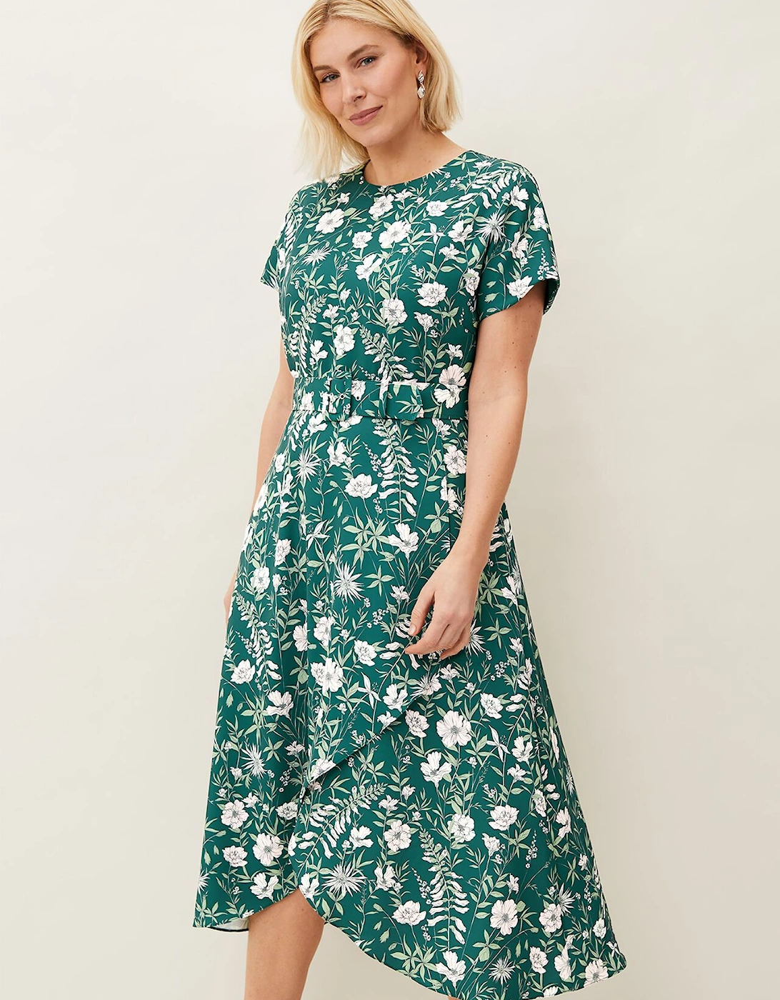 Dee Floral Frill Dress, 8 of 7