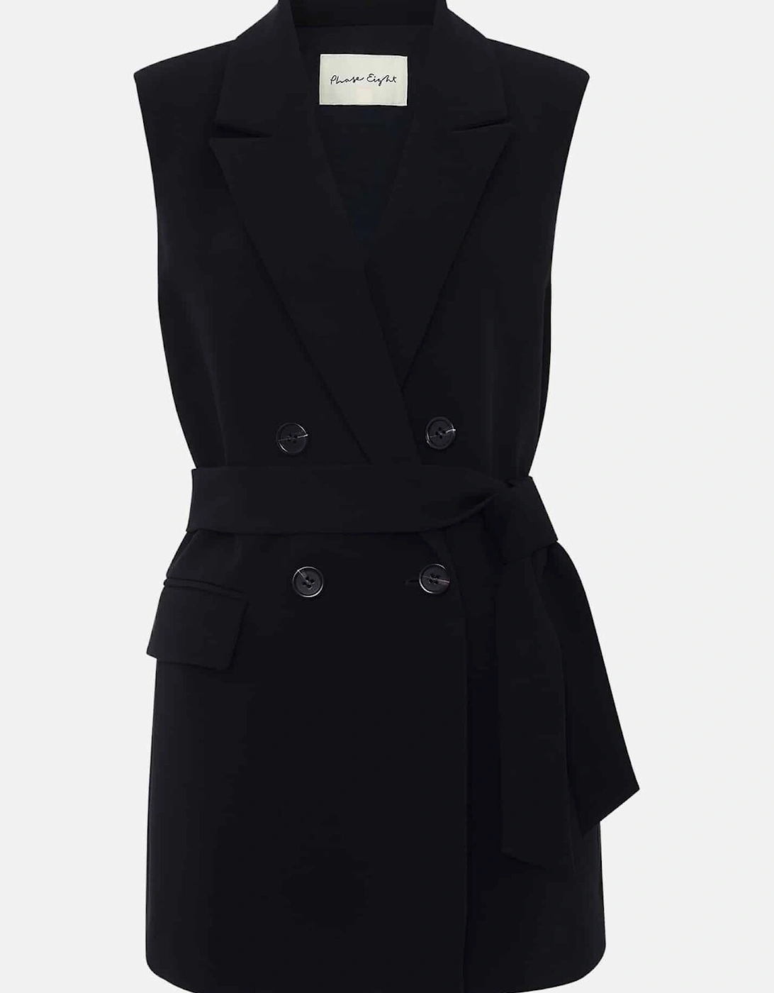 Jade Sleeveless Tailored Waistcoat