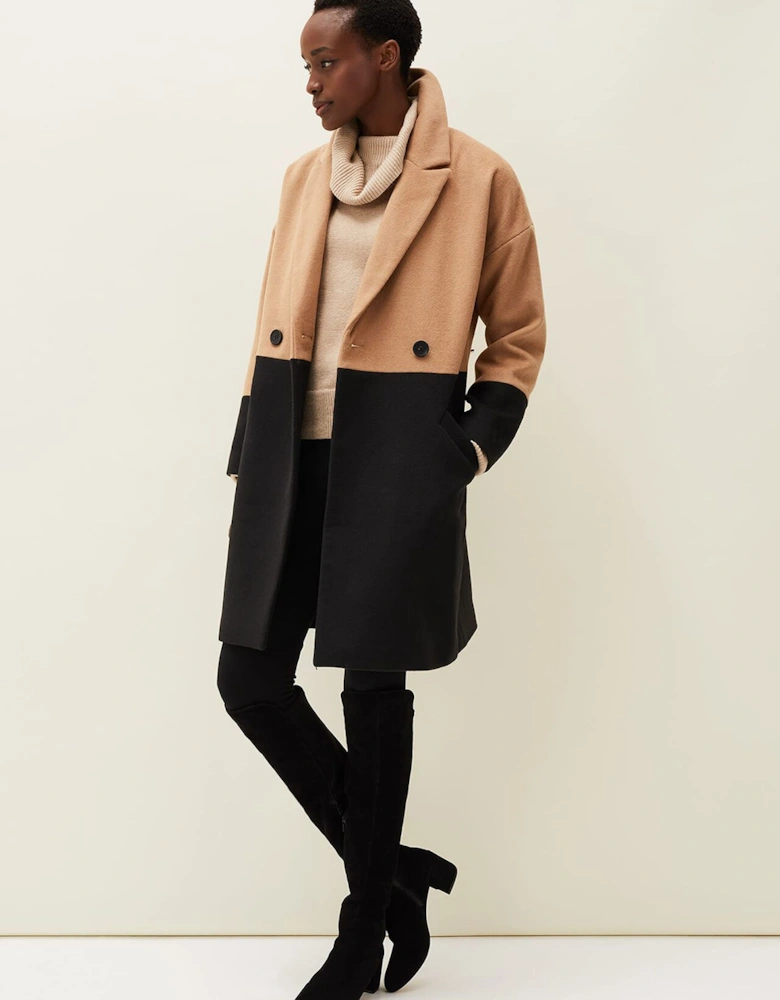 Emery Double Breasted Wool Coat