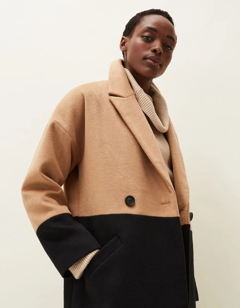 Emery Double Breasted Wool Coat