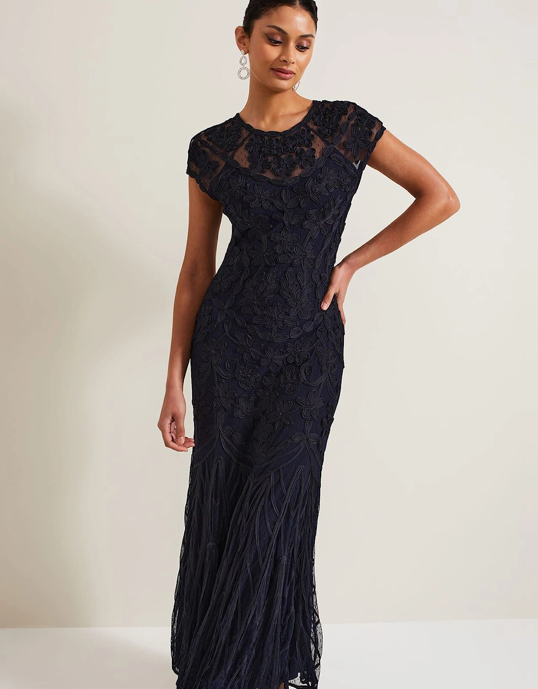 Luana Tapework Maxi Dress