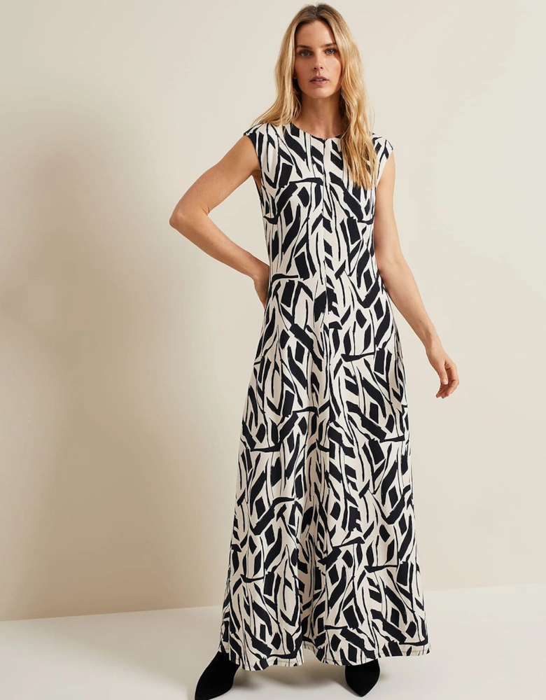 Kristy Geo Maxi Dress