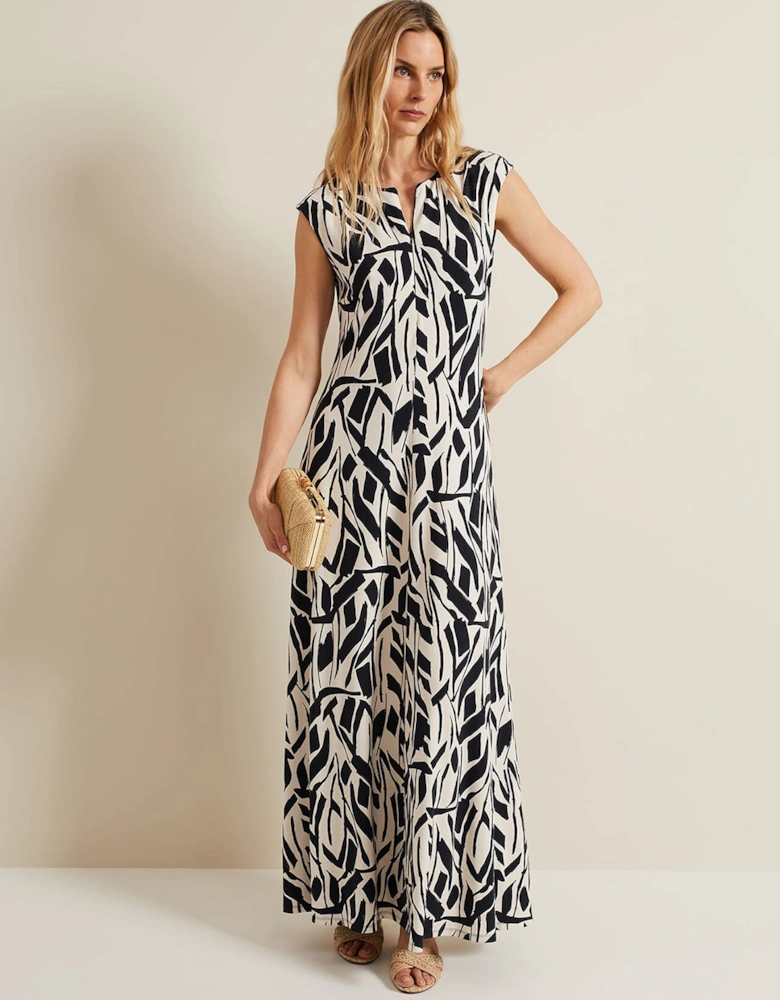 Kristy Geo Maxi Dress