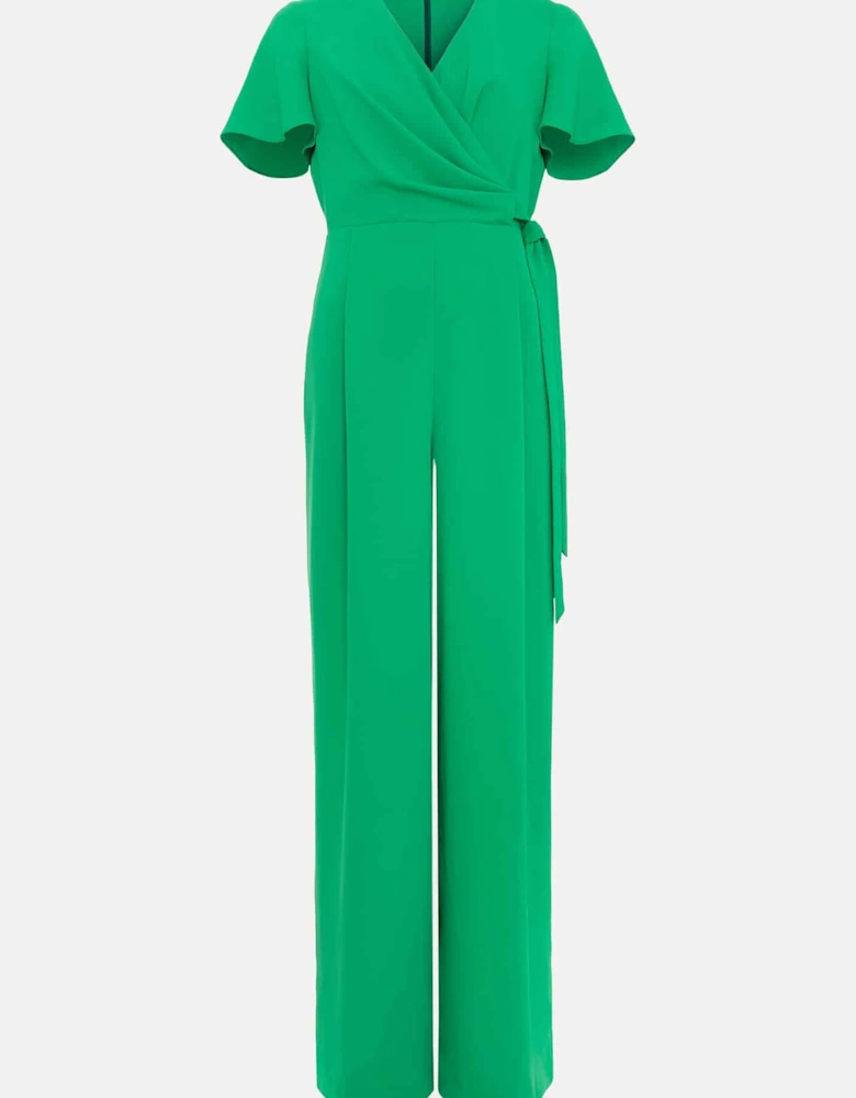 Julissa Green Wide Leg Jumpsuit