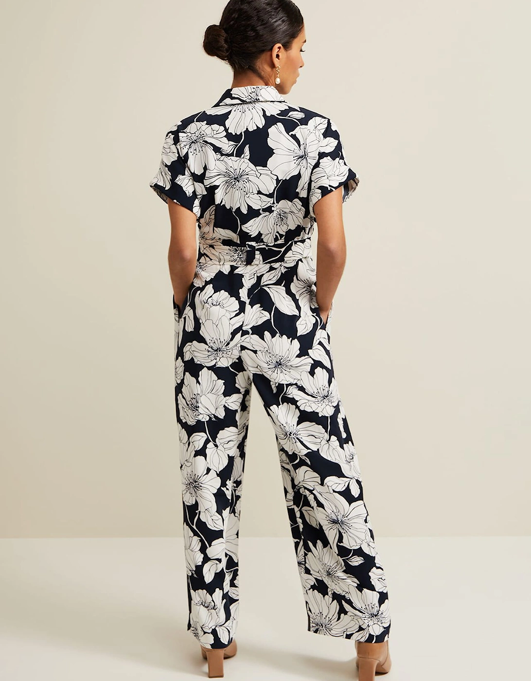 Petite Constance Floral Jumpsuit