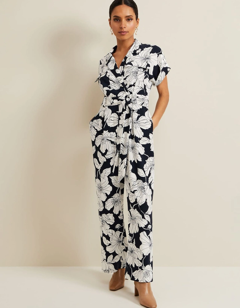 Petite Constance Floral Jumpsuit