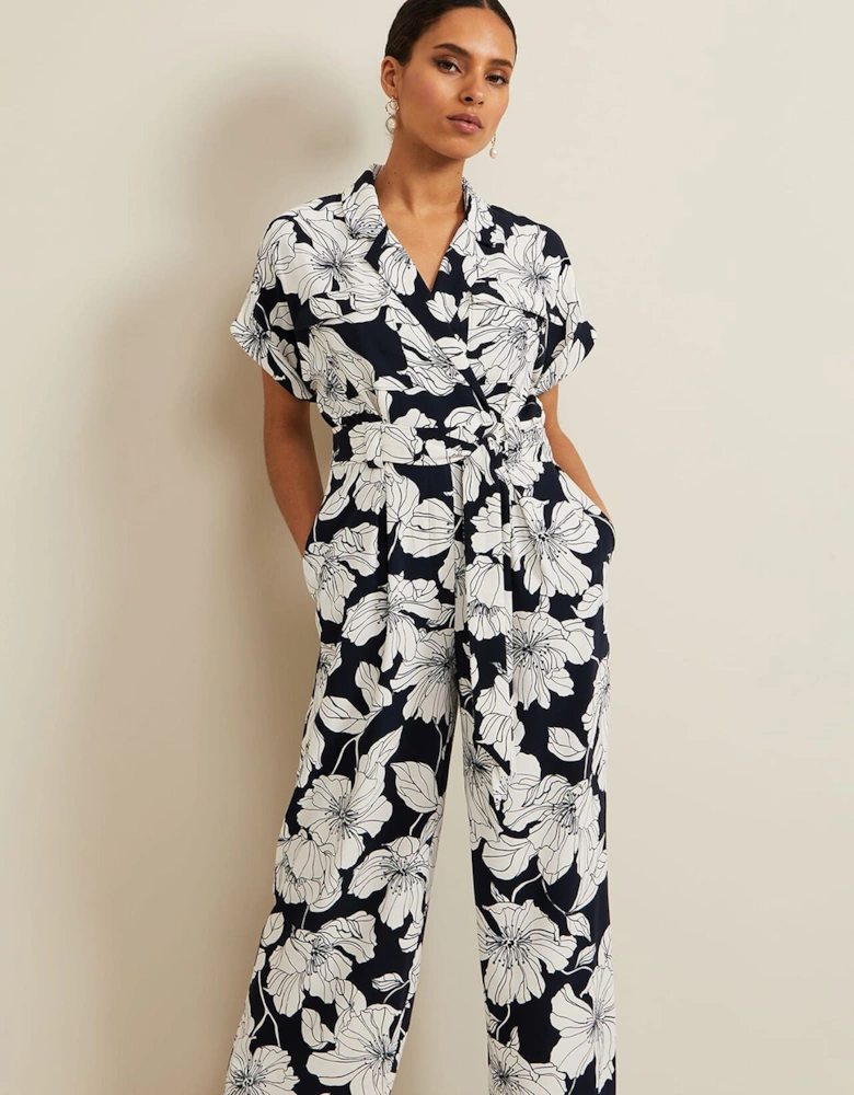 Petite Constance Floral Jumpsuit