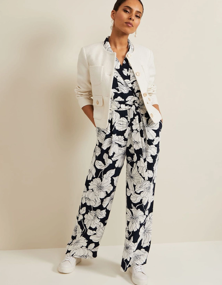 Petite Constance Floral Jumpsuit