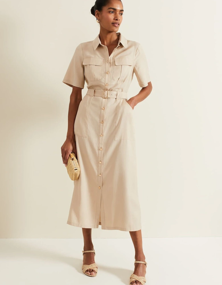 Willow Utility Midi Dress