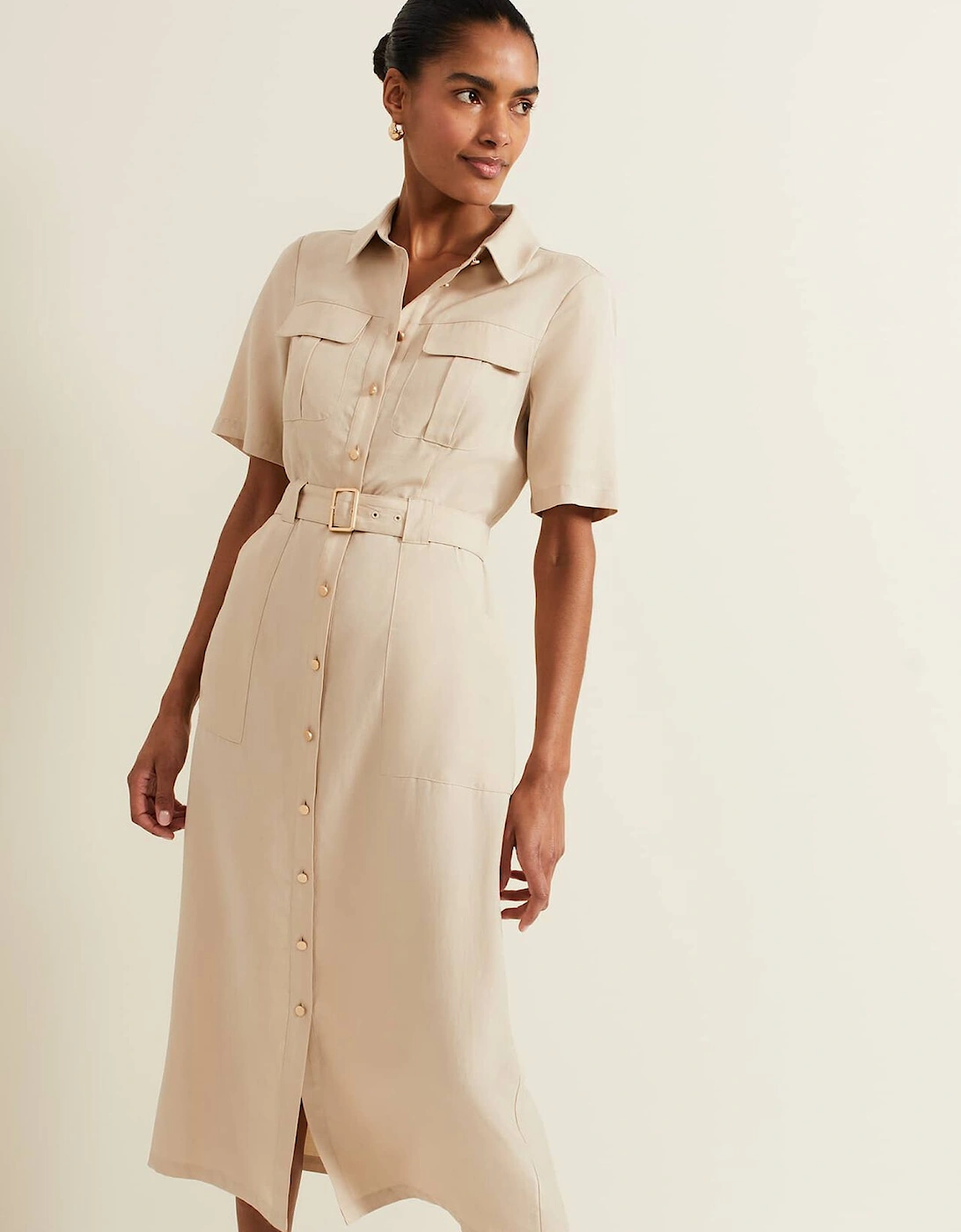 Willow Utility Midi Dress