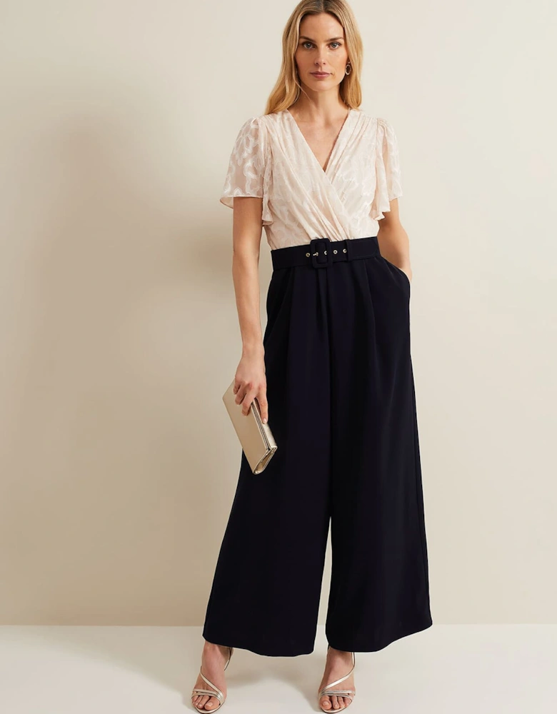 Carolyn Burnout Jumpsuit