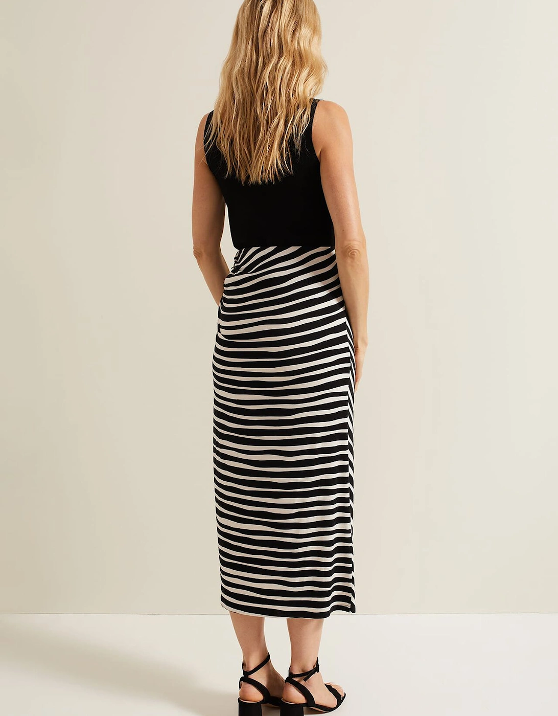 Rory Jersey Printed Maxi Skirt