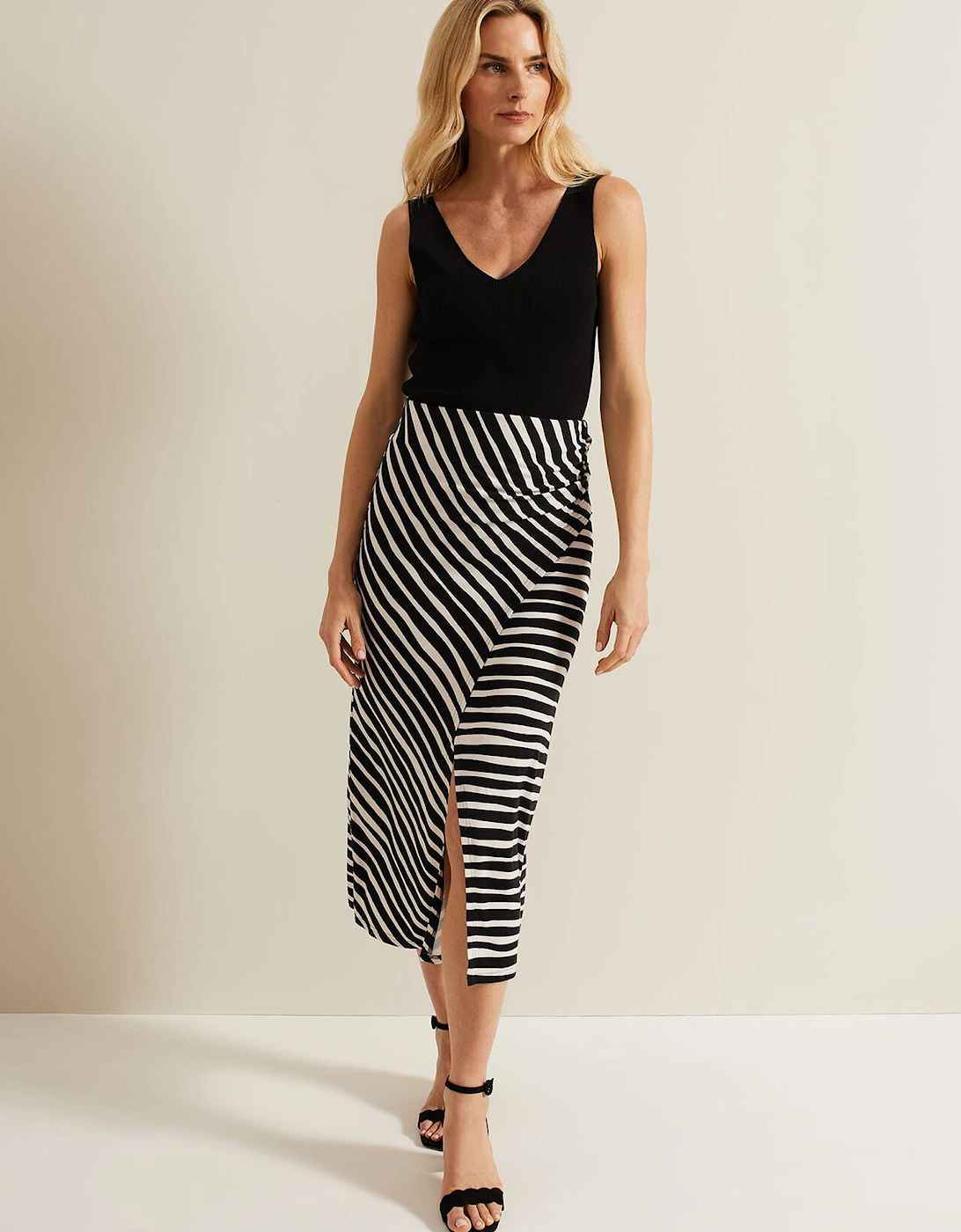 Rory Jersey Printed Maxi Skirt, 7 of 6