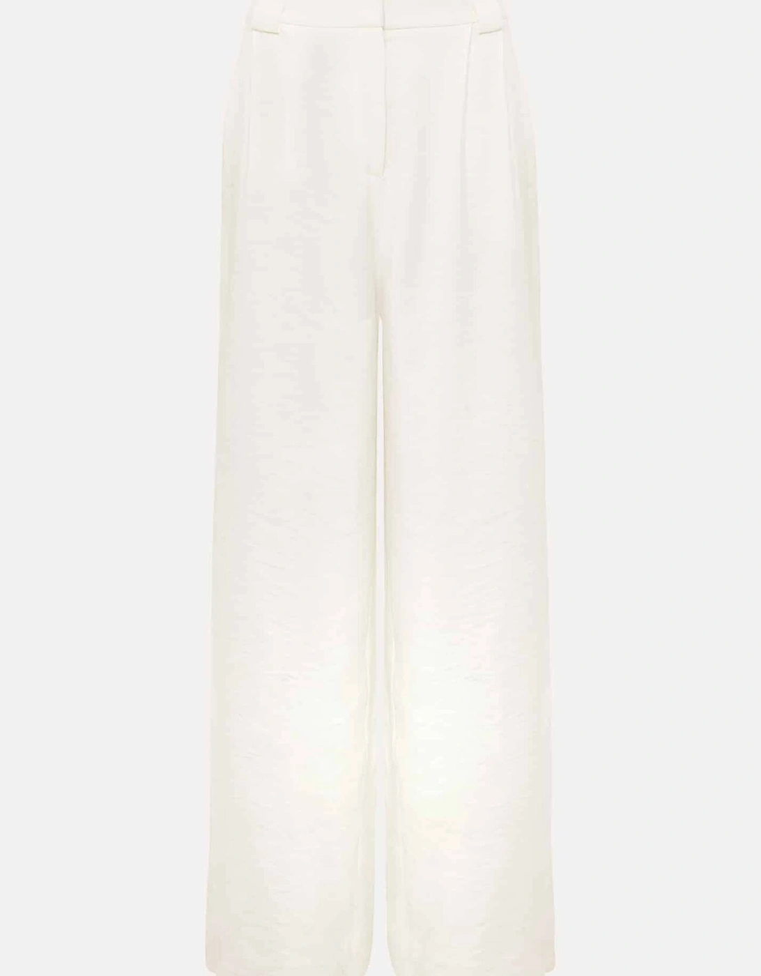 Petite Tyla White Wide Leg Trousers