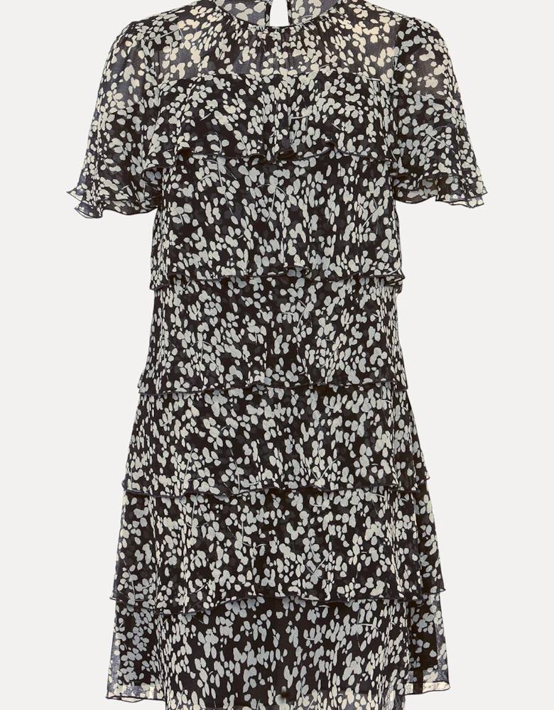 Maeve Floral Tiered Shift Dress