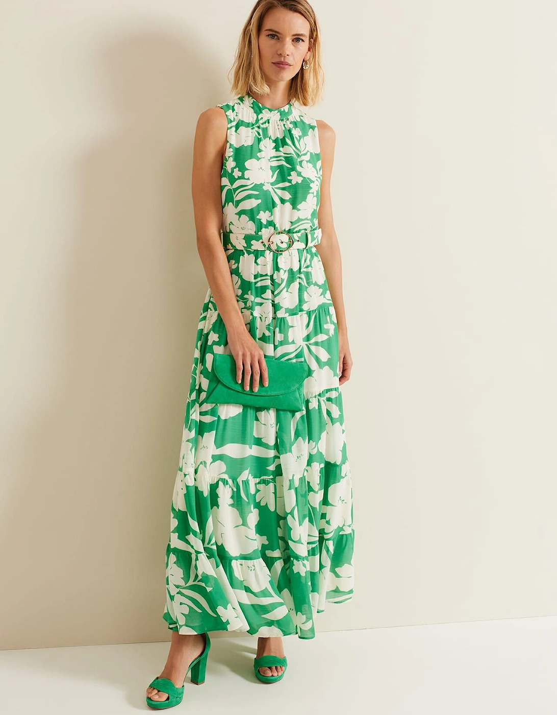 Kara Print Maxi Dress, 9 of 8