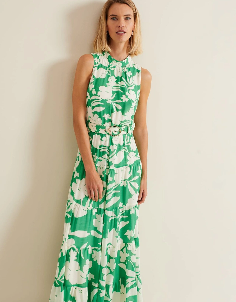 Kara Print Maxi Dress