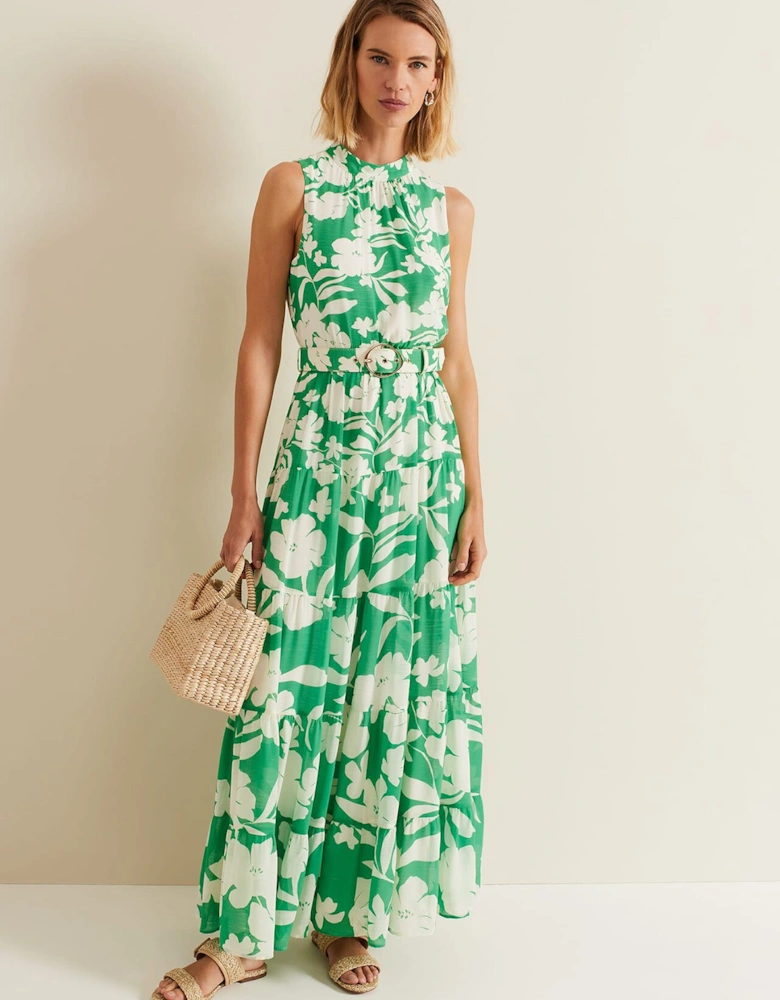 Kara Print Maxi Dress