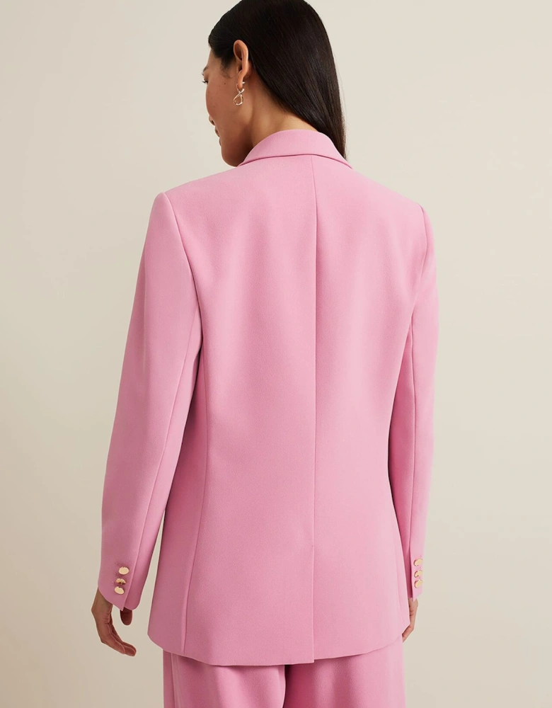 Elandra Pink Tux Blazer