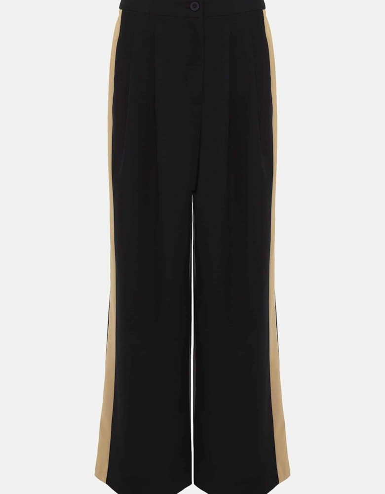 Mae Side Stripe Wide Leg Trouser