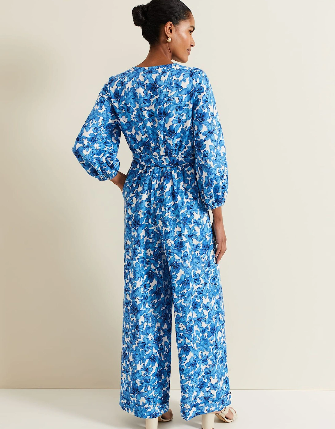 Rosey Floral Zip Jumpsuit