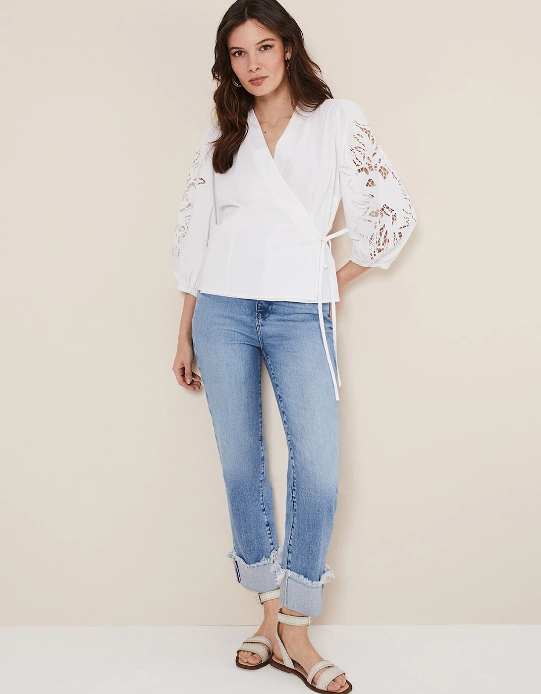 Kacey Broderie Blouse