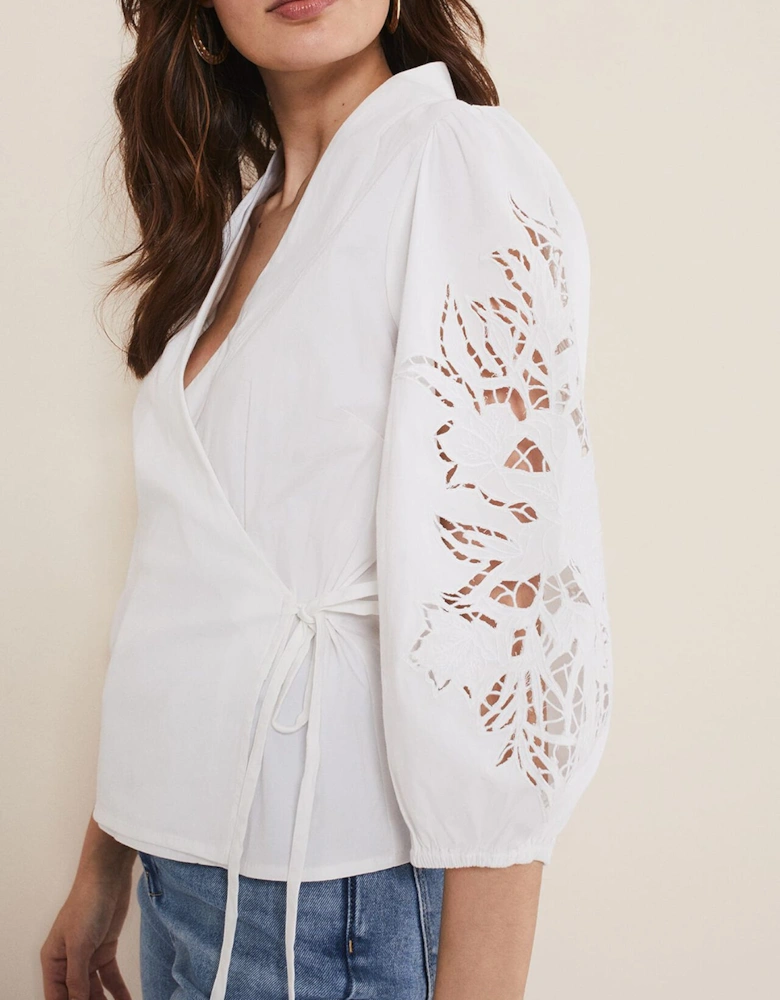 Kacey Broderie Blouse