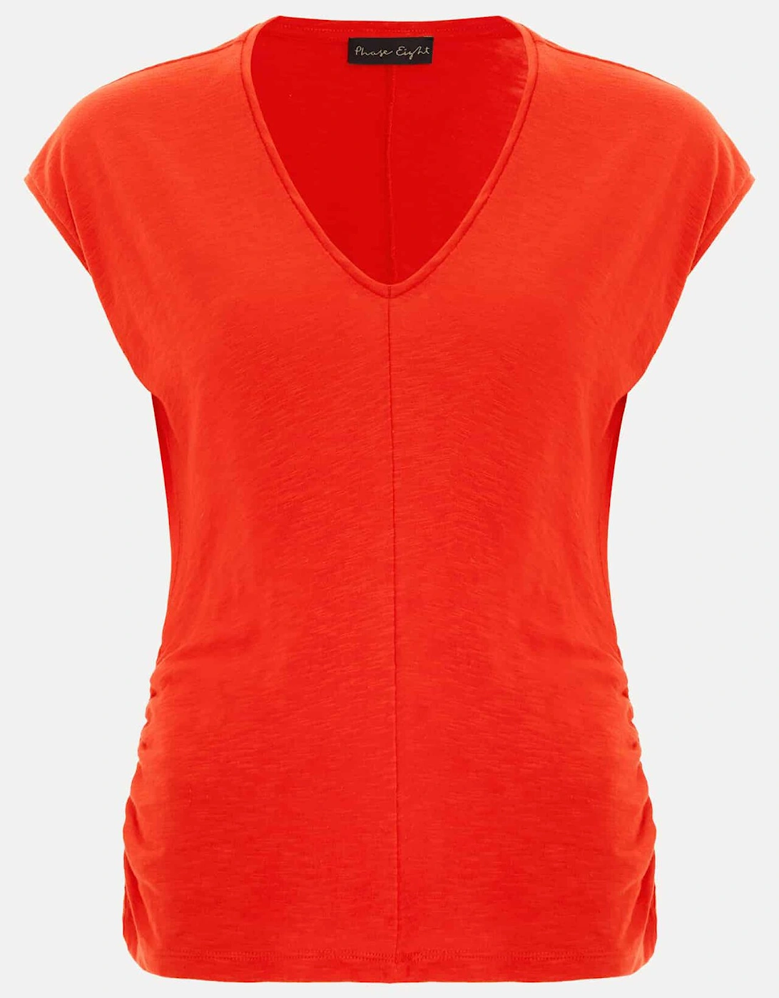 Jenny V Neck Ruched Top