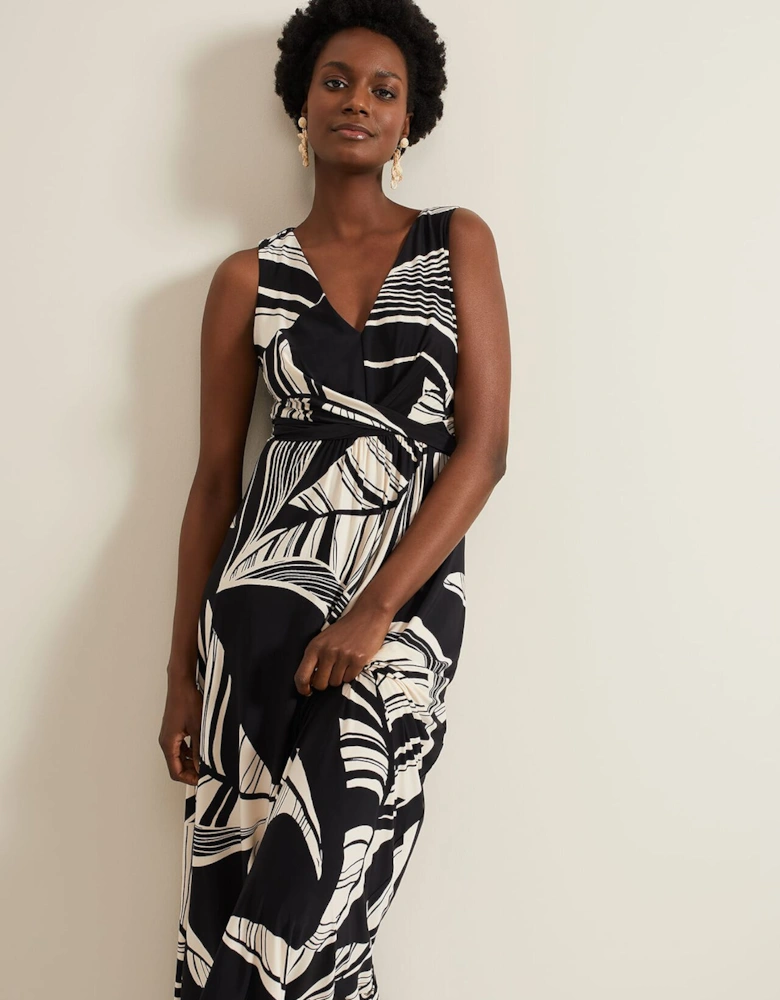 Artemis Abstract Maxi Dress