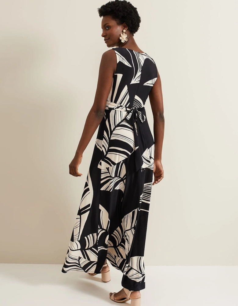 Artemis Abstract Maxi Dress