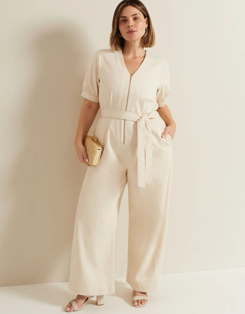 Florisa Denim Jumpsuit